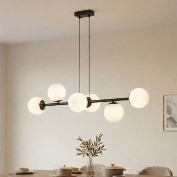 Brilagi - Luster na lane MALONY 6xE14/20W/230V čierna