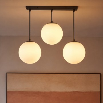 BRILAGI - Luster na lane POLOS 3xE27/40W/230V čierna
