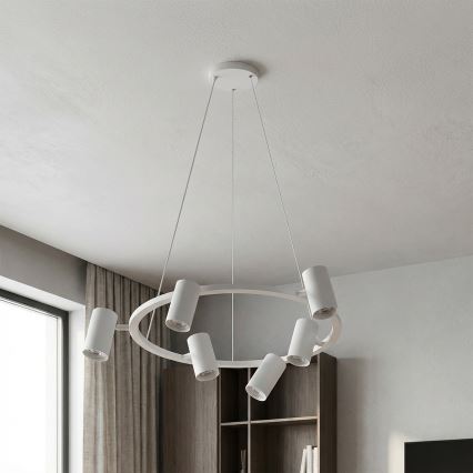 Brilagi - Luster na lane SELE 6xGU10/30W/230V biela