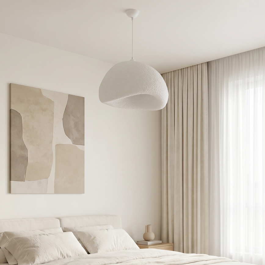 Brilagi - Luster na lane WABI SABI 1xE27/40W/230V priemer 50 cm biela