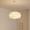 BRILAGI - Luster na lankách SOLEAIR 1xE27/60W/230V pr. 45 cm biela