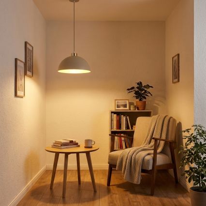 Brilagi - Luster na lanku 1xE27/60W/230V, priemer 30 cm, béžová/zlatá