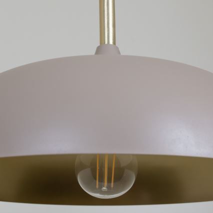 Brilagi - Luster na lanku ABRAHAM 1xE27/60W/230V pr. 35 cm béžová