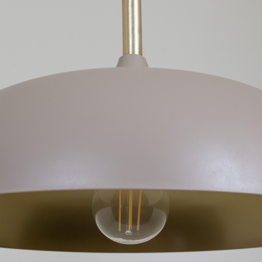 Brilagi - Luster na lanku ABRAHAM 1xE27/60W/230V pr. 35 cm béžová