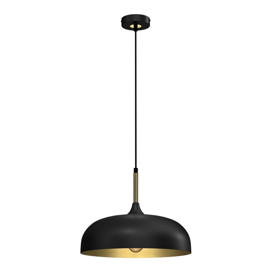 Brilagi - Luster na lanku ABRAHAM 1xE27/60W/230V pr. 35 cm čierna