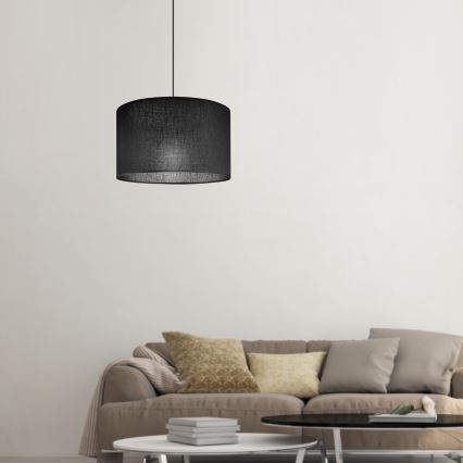 Brilagi - Luster na lanku ANTHONY 1xE27/60W/230V dub/čierna