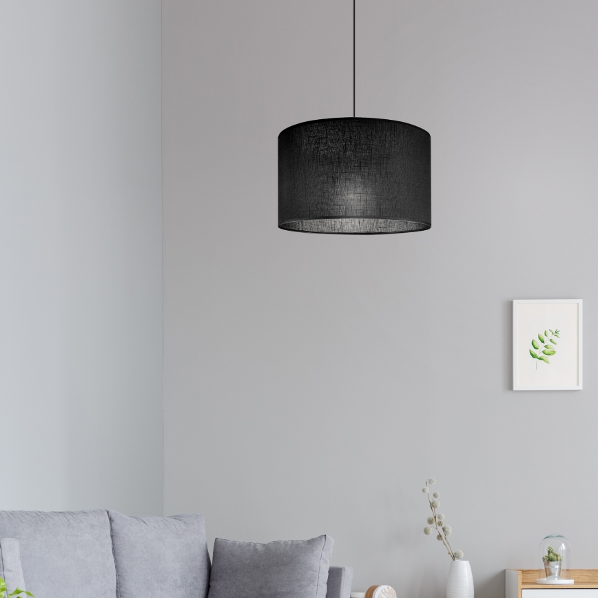 Brilagi - Luster na lanku ANTHONY 1xE27/60W/230V dub/čierna