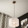 Brilagi - Luster na lanku ANTHONY 1xE27/60W/230V dub orech/biela