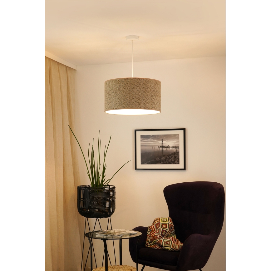 Brilagi - Luster na lanku BOUCLE ROLLER 1xE27/15W/230V pr. 45 cm hnedá