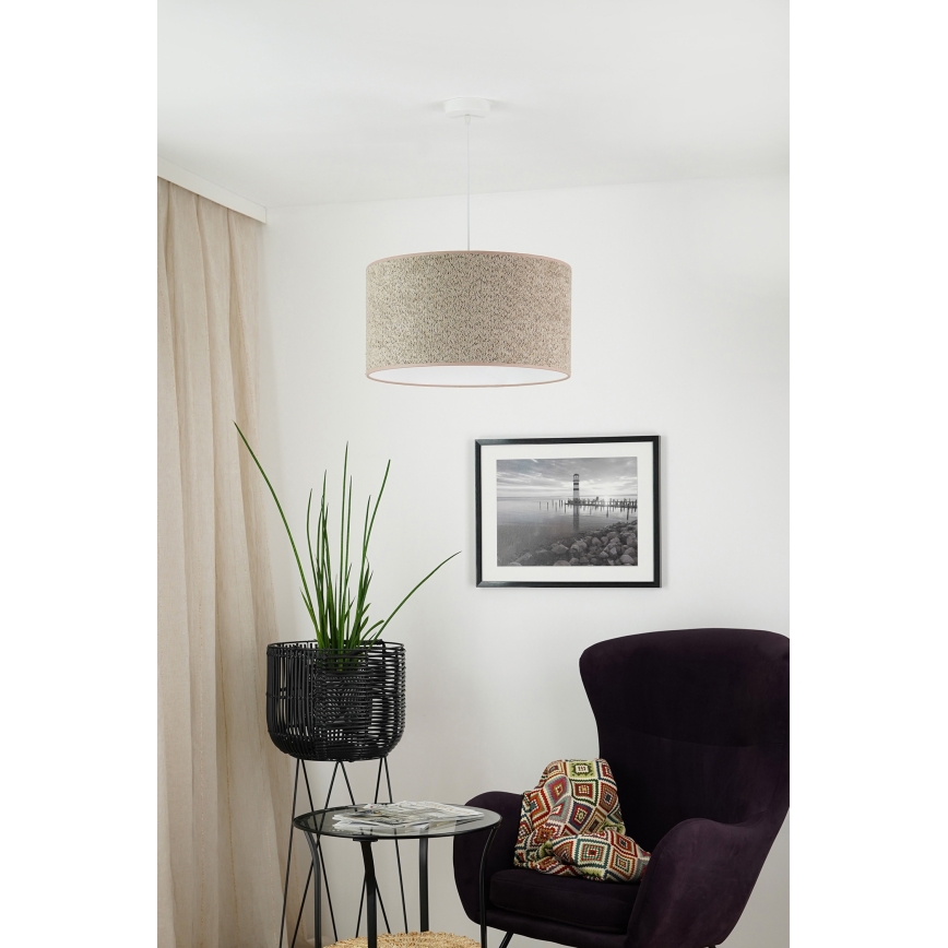Brilagi - Luster na lanku BOUCLE ROLLER 1xE27/15W/230V pr. 45 cm hnedá