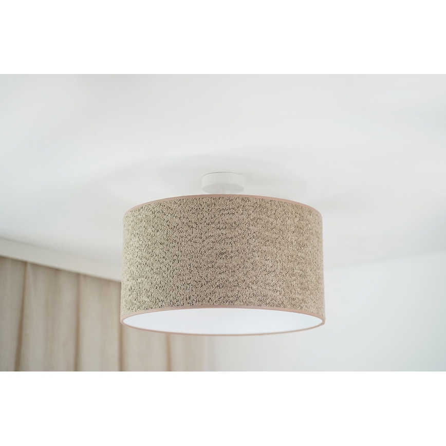 Brilagi - Luster na lanku BOUCLE ROLLER 1xE27/15W/230V pr. 45 cm hnedá