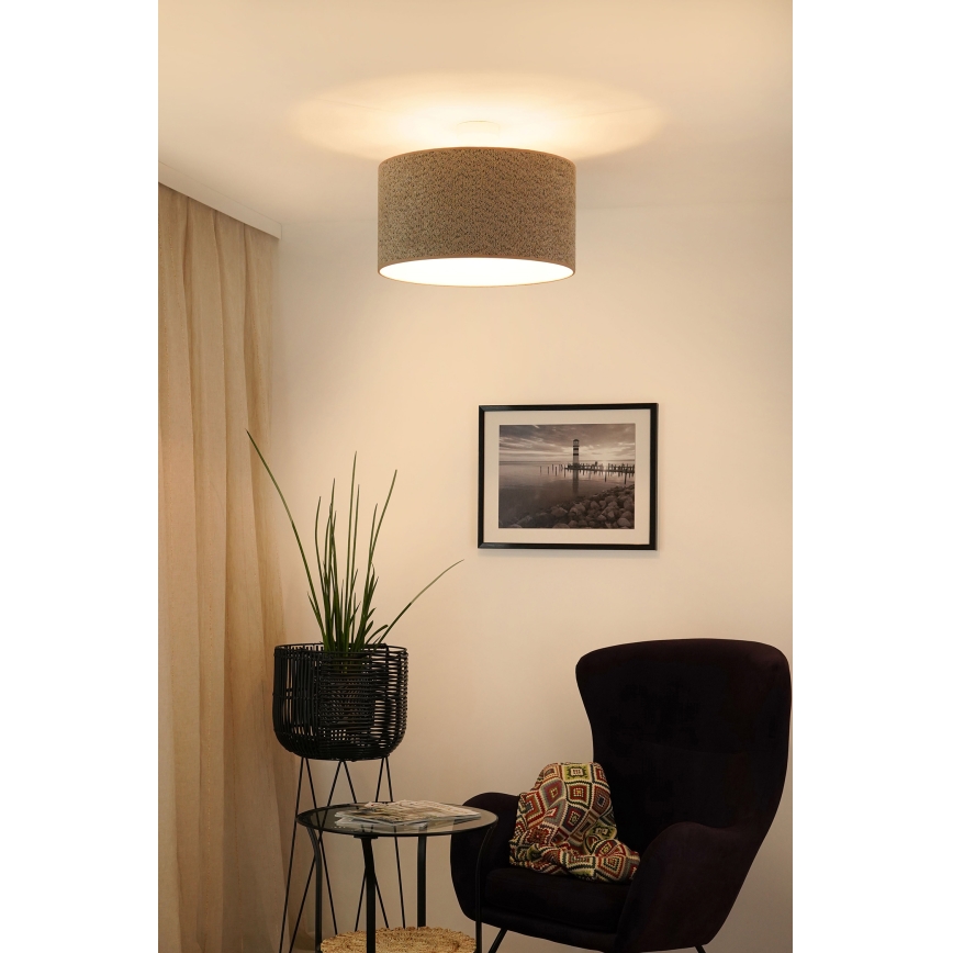 Brilagi - Luster na lanku BOUCLE ROLLER 1xE27/15W/230V pr. 45 cm hnedá
