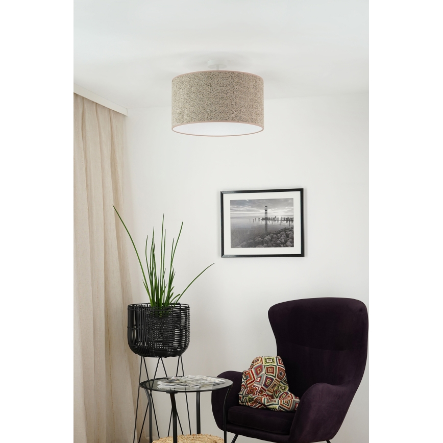 Brilagi - Luster na lanku BOUCLE ROLLER 1xE27/15W/230V pr. 45 cm hnedá