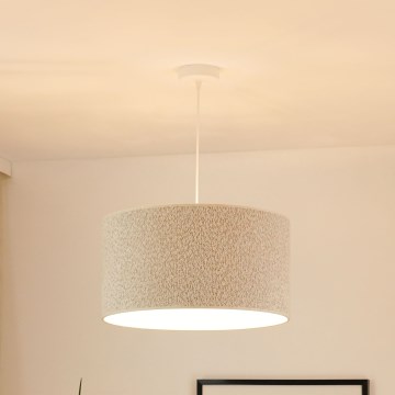 Brilagi - Luster na lanku BOUCLE ROLLER 1xE27/15W/230V pr. 45 cm krémová