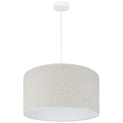 Brilagi - Luster na lanku BOUCLE ROLLER 1xE27/15W/230V pr. 45 cm krémová