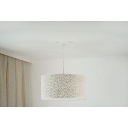 Brilagi - Luster na lanku BOUCLE ROLLER 1xE27/15W/230V pr. 45 cm krémová