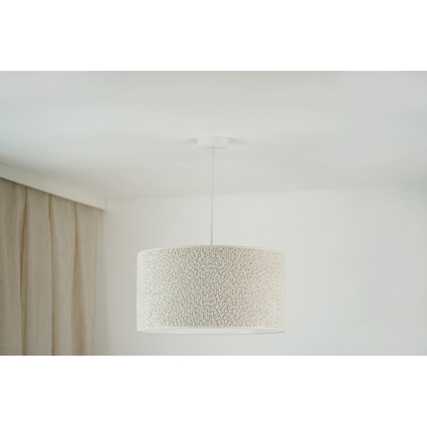 Brilagi - Luster na lanku BOUCLE ROLLER 1xE27/15W/230V pr. 45 cm krémová