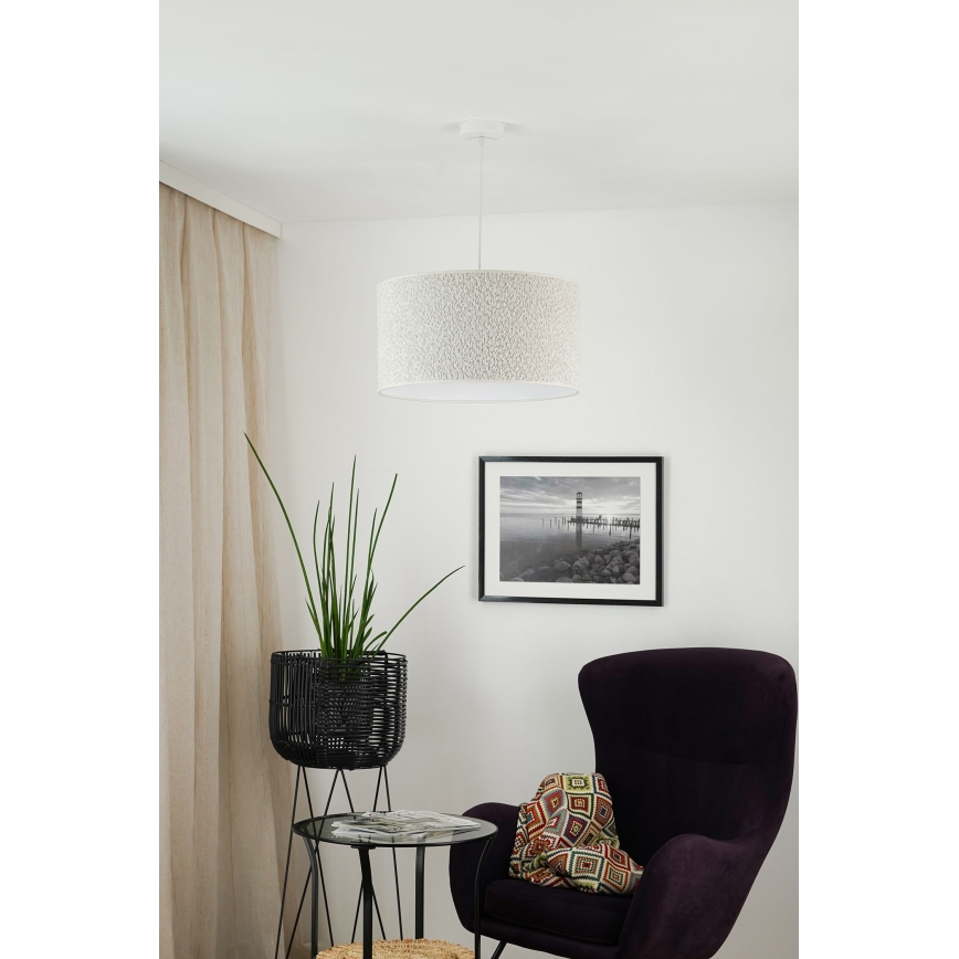Brilagi - Luster na lanku BOUCLE ROLLER 1xE27/15W/230V pr. 45 cm krémová