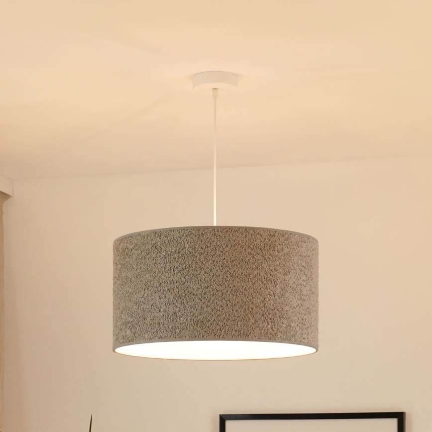 Brilagi - Luster na lanku BOUCLE ROLLER 1xE27/15W/230V pr. 45 cm šedá