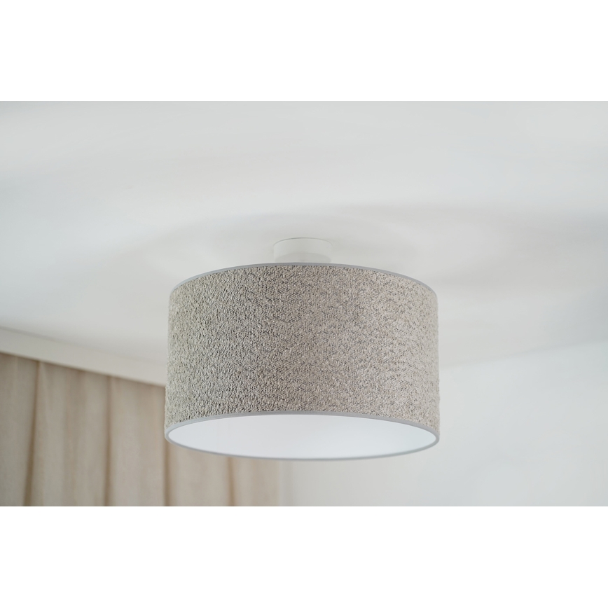 Brilagi - Luster na lanku BOUCLE ROLLER 1xE27/15W/230V pr. 45 cm šedá