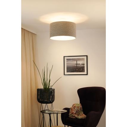 Brilagi - Luster na lanku BOUCLE ROLLER 1xE27/15W/230V pr. 45 cm šedá