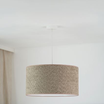 Brilagi - Luster na lanku BOUCLE ROLLER 1xE27/15W/230V pr. 50 cm hnedá