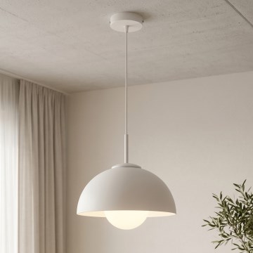 BRILAGI - Luster na lanku COSMO 1xE27/60W/230V pr. 30 cm biela/zlatá