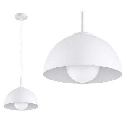 BRILAGI - Luster na lanku COSMO 1xE27/60W/230V pr. 30 cm biela/zlatá