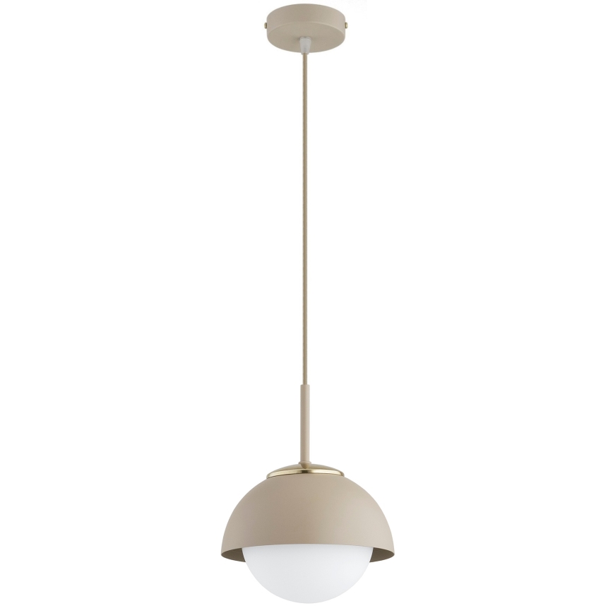 Brilagi - Luster na lanku COSMO 1xE27/60W/230V priem. 18 cm béžová/zlatá