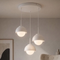 BRILAGI - Luster na lanku COSMO 3xE27/60W/230V biela/zlatá