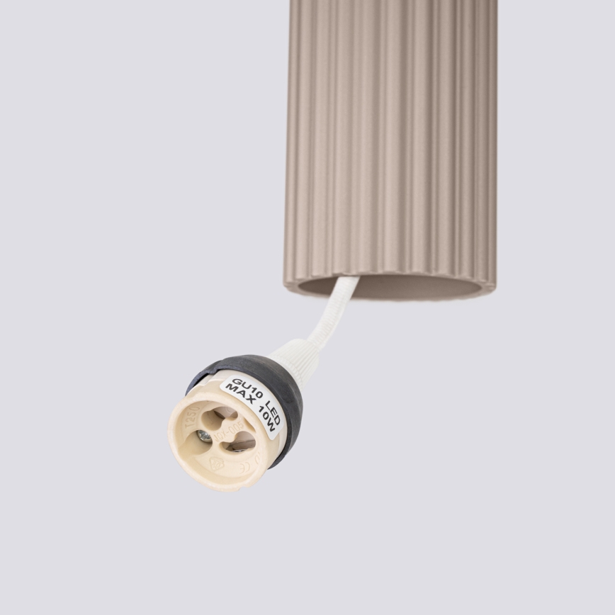 Brilagi - Luster na lanku CRESTO 1xGU10/10W/230V taupe