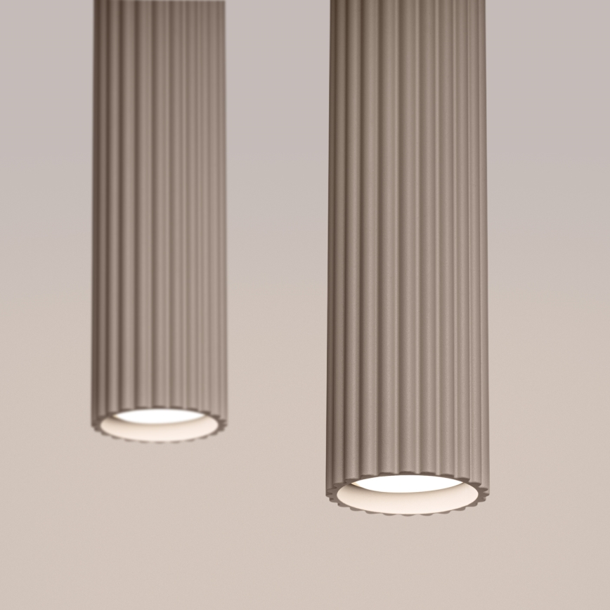 Brilagi - Luster na lanku CRESTO 2xGU10/10W/230V taupe