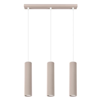 Brilagi - Luster na lanku CRESTO 3xGU10/10W/230V taupe