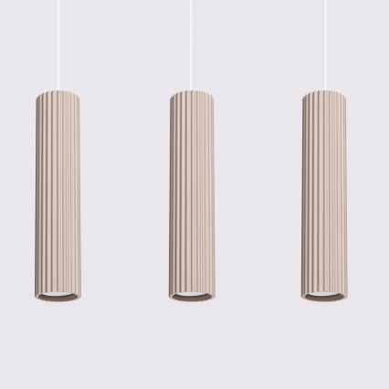 Brilagi - Luster na lanku CRESTO 3xGU10/10W/230V taupe