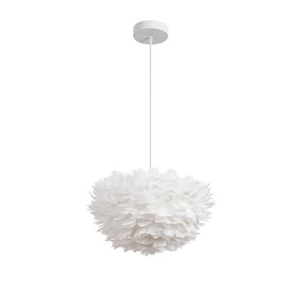 Brilagi - Luster na lanku FEATHER 3xE27/40W/230V pr. 40 cm biely