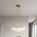 BRILAGI - Luster na lanku GLOBE 15xE14/15W/230V biely