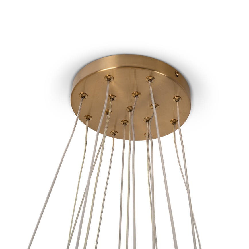 Brilagi - Luster na lanku GLOBE 15xE14/15W/230V biely