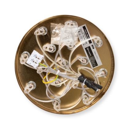 Brilagi - Luster na lanku GLOBE 15xE14/15W/230V biely