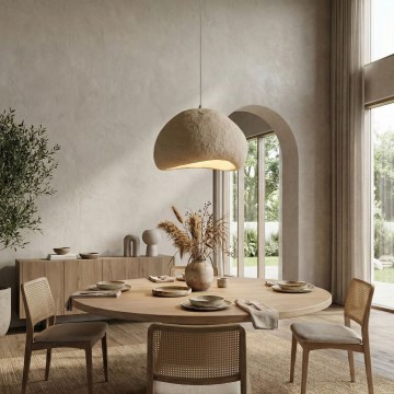 Brilagi - Luster na lanku LOVAL 1xE27/40W/230V pr. 50 cm béžový