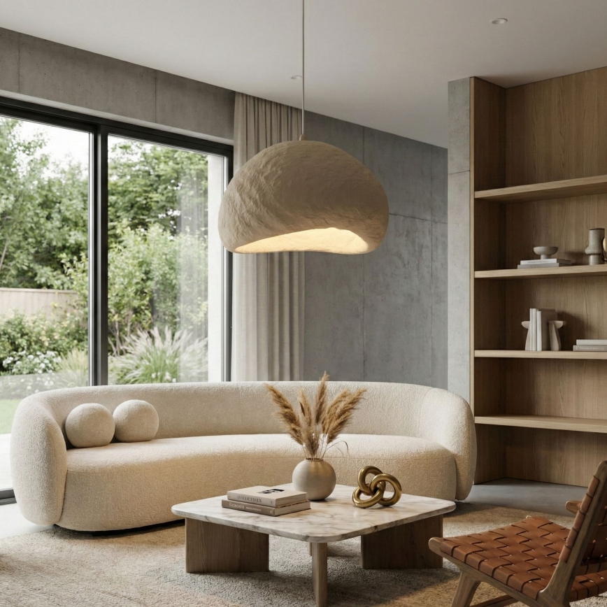 Brilagi - Luster na lanku LOVAL 1xE27/40W/230V pr. 50 cm béžový