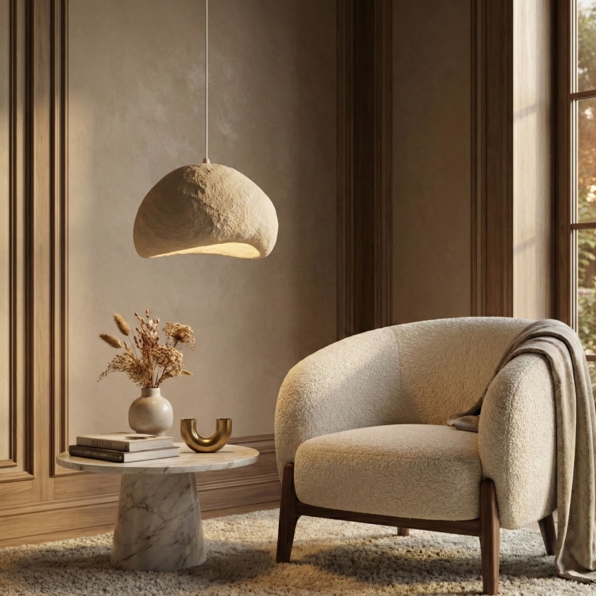 Brilagi - Luster na lanku LOVAL 1xE27/40W/230V pr. 50 cm béžový