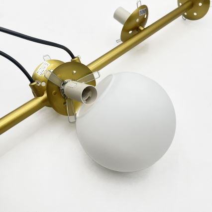 Brilagi - Luster na lanku MALONY 6xE14/20W/230V zlatá