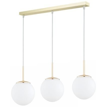 Brilagi - Luster na lanku MILO 3xE27/60W/230V zlatý