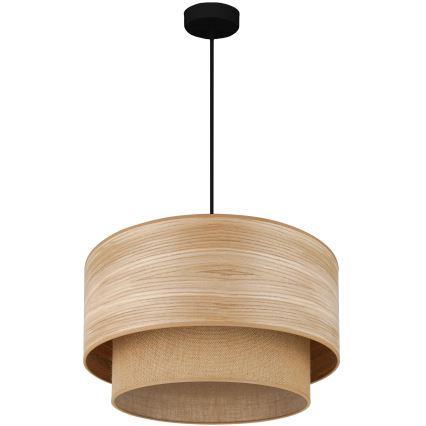 Brilagi - Luster na lanku MONTANA BOHO 1xE27/15W/230V pr. 45 cm hnedá/čierna