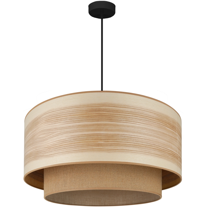 Brilagi - Luster na lanku MONTANA BOHO 1xE27/15W/230V pr. 60 cm hnedá/čierna