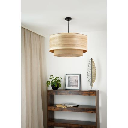 Brilagi - Luster na lanku MONTANA BOHO 1xE27/15W/230V pr. 60 cm hnedá/čierna
