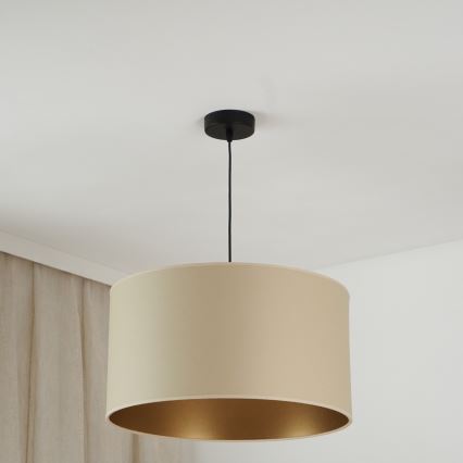 Brilagi - Luster na lanku OREGON ROLLER VEGE 1xE27/15W/230V pr. 45 cm béžová