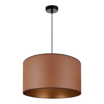 Brilagi - Luster na lanku OREGON ROLLER VEGE 1xE27/15W/230V pr. 45 cm hnedá