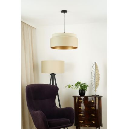 Brilagi - Luster na lanku OREGON VEGE 1xE27/15W/230V pr. 45 cm béžová