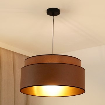 Brilagi - Luster na lanku OREGON VEGE 1xE27/15W/230V pr. 45 cm hnedá